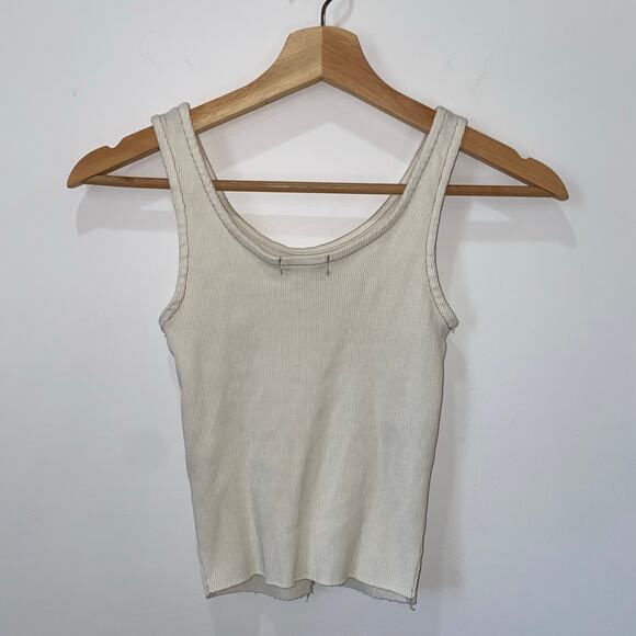 100% Cotton Gilded Intent Junior Small Cropped Tank - Picture 2 of 4